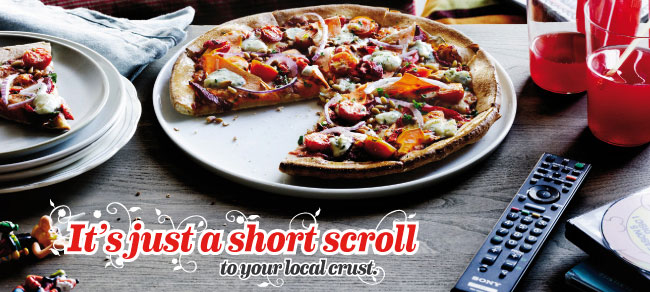 Its a short scroll to your nearest store