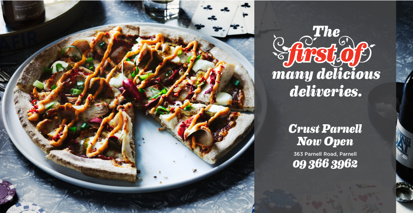 Crust Gourmet Pizza Bar - Now open in Hamilton and Parnell, New Zealand