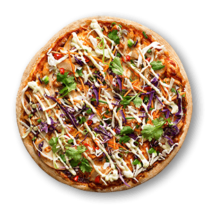 Vietnamese Chilli Chicken Chicken Pizzas