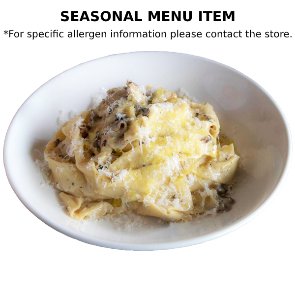 Mushroom Pappardelle Pasta