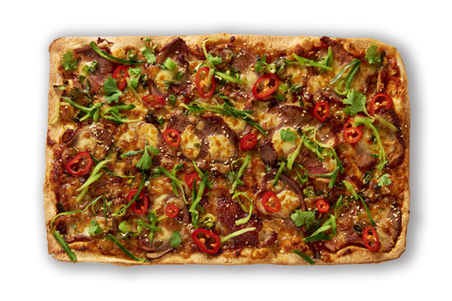 Peking Duck Upper Crust Pizzas