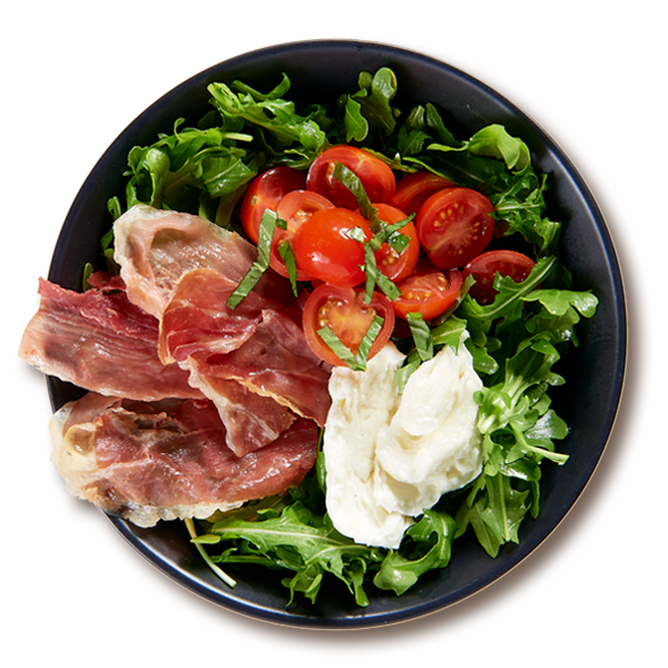Prosciutto Caprese Bowl Salads
