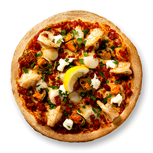 Seafood Marinara Seafood Pizzas