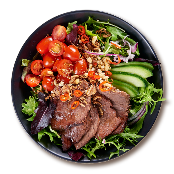 Thai Wagyu Beef Bowl Salads