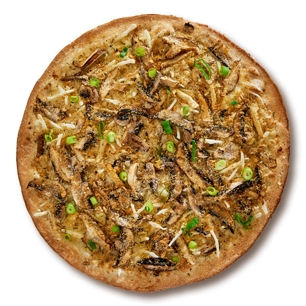 Herb Crusted Al Funghi (Vegan) Vegan Pizzas