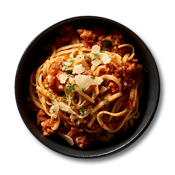 Homestyle Bolognese Pasta