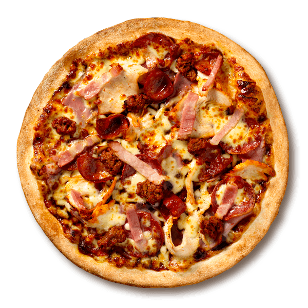 Meat Deluxe Meat Pizzas