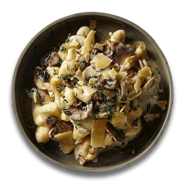 Truffled Mushroom Gnocchi  Pasta