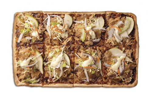 Pulled Pork & Slaw Upper Crust Pizzas