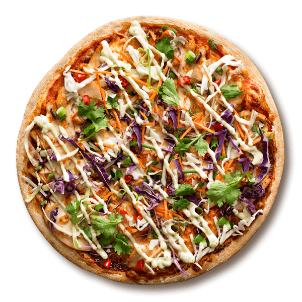 Vietnamese Chilli Chicken Chicken Pizzas